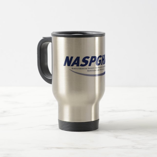 NASPGHAN Travel Mug Reisebecher (Vorderseite Links)