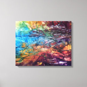 Nass 022 leinwanddruck