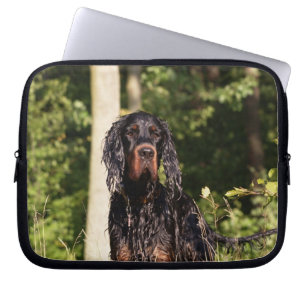 Nass Gordon Setter Notebook-Computer-Sieb Laptopschutzhülle