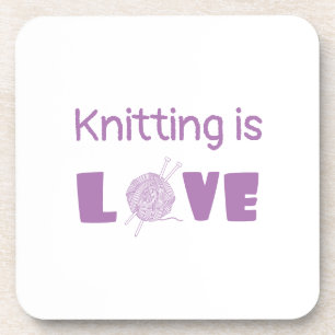 Nass ist Liebe Getränkeuntersetzer