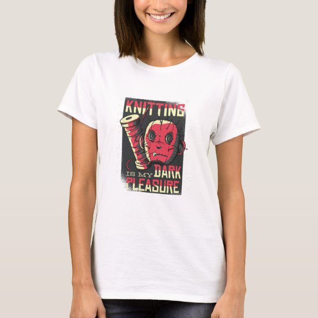 Nass ist mein dunkles Vergnügen T-Shirt (Vorderseite)