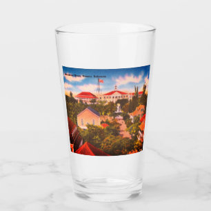 Nassau, Bahamas - Altes Foto des Government House Glas