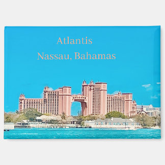 Nassau, Bahamas Atlantis Collectible Magnet