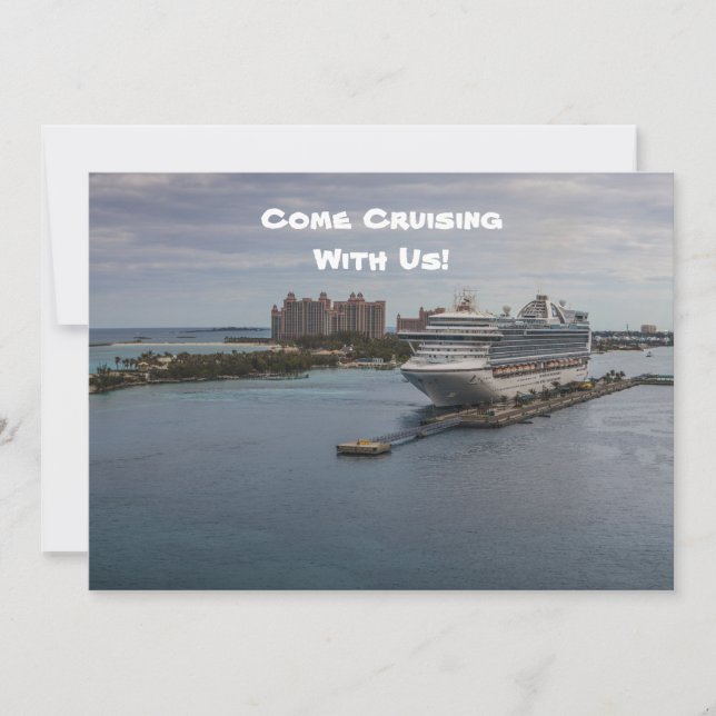 Nassau, Bahamas Einladung (Vorderseite)