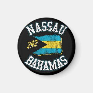 Nassau Bahamas Flag Magnet Urlaub Kreuzfahrt 242