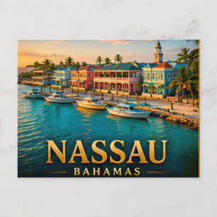Nassau Bahamas Karibik Insel Escape View 📍 Postkarte
