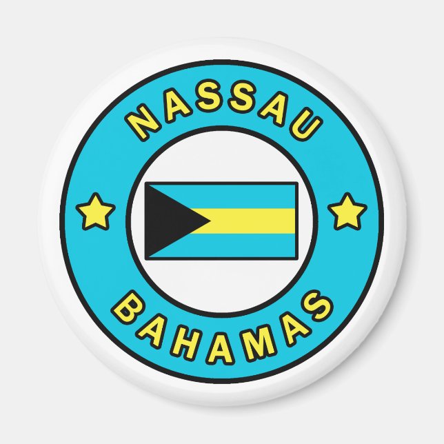 Nassau Bahamas Magnet (Vorne)