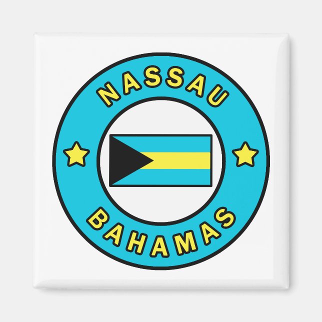 Nassau Bahamas Magnet (Vorne)