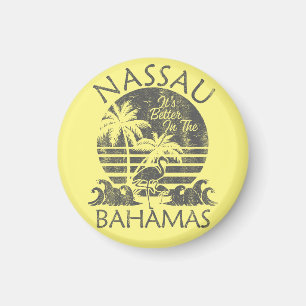 Nassau Bahamas Magnet Urlaub Rückweg Strand