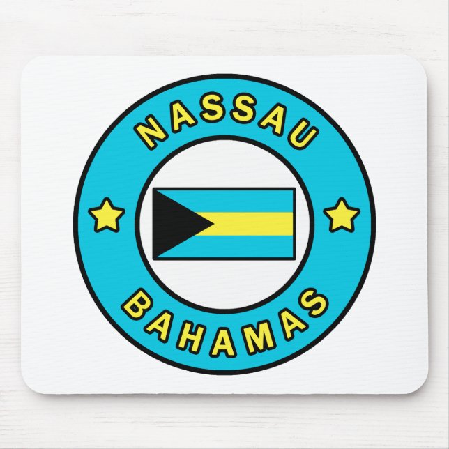 Nassau Bahamas Mousepad (Vorne)