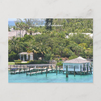 Nassau Bahamas of the Caribbean, Postcard Postkarte