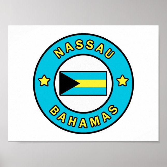 Nassau Bahamas Poster (Vorne)