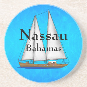 Nassau Bahamas Sandstein Untersetzer