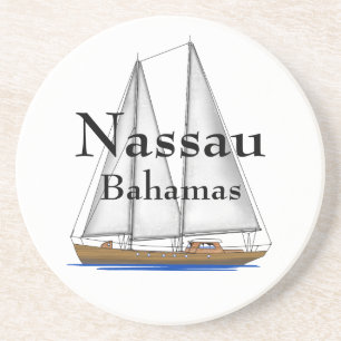 Nassau Bahamas Sandstein Untersetzer