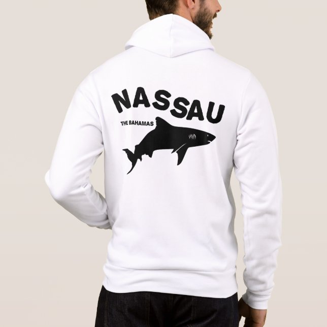 Nassau - Bahamas Shark Diving T - Shirt (Rückseite)