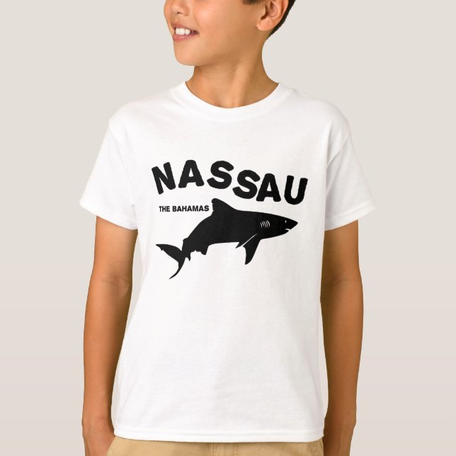 Nassau - Bahamas Shark Diving T - Shirt (Vorderseite)