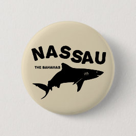 Nassau - Bahamas Shark Diving T - Shirt Button