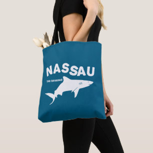Nassau - Bahamas Shark Diving T - Shirt Tasche