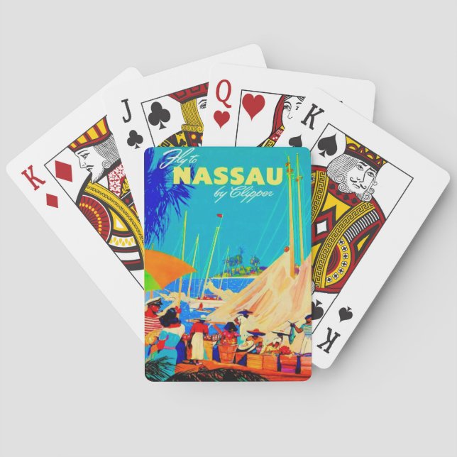 Nassau Bahamas Spielkarten (Rückseite)