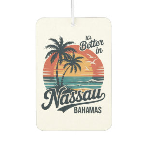 Nassau Bahamas Strand Sommer Autolufterfrischer