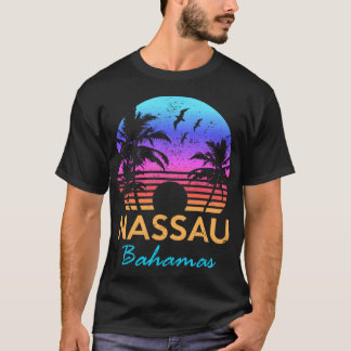 Nassau Bahamas Strandtrip Sommer Freundin T-Shirt