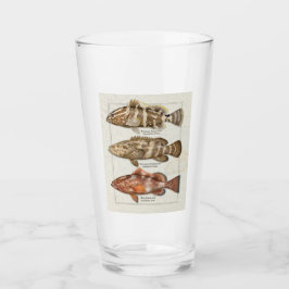 Nassau, Goliath und Red Grouper Drink Glass Glas