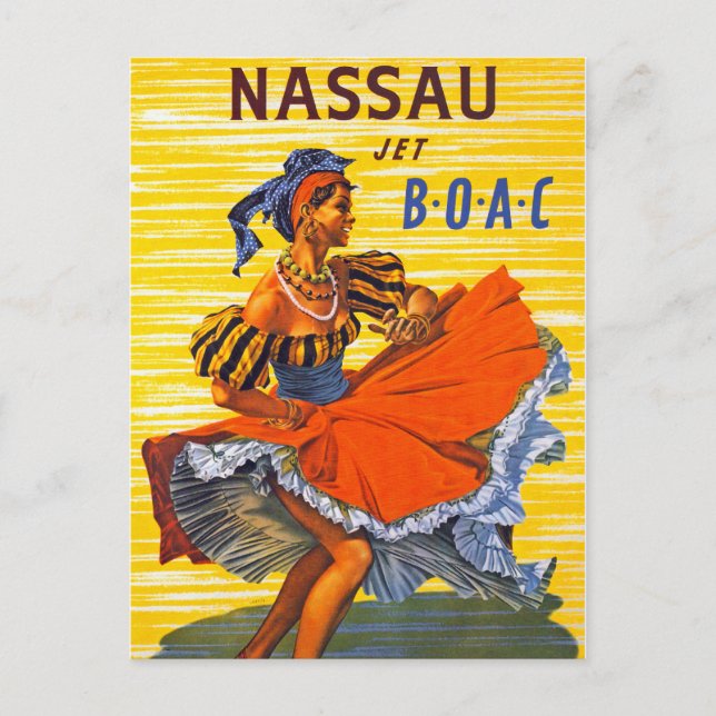 Nassau Jet Postkarte (Vorderseite)