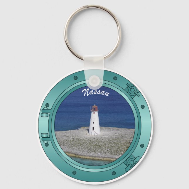 Nassau Porthole Schlüsselanhänger (Vorderseite)