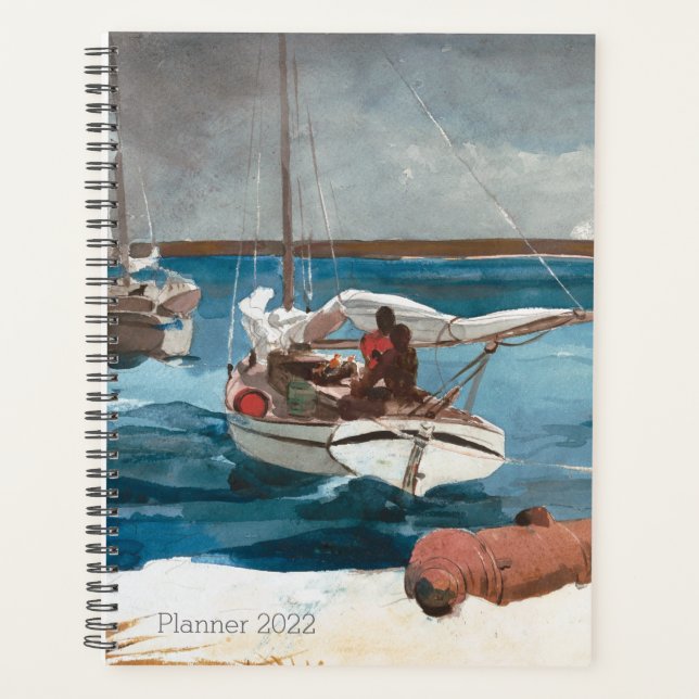 Nassau, Winslow Homer, Nautique Voilier Vintage (Devant)