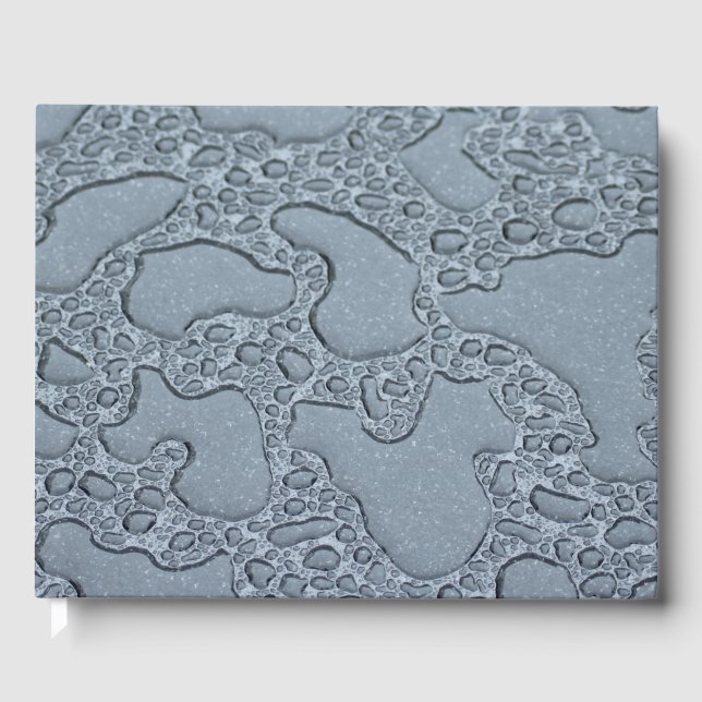 Nasse Regengüsse (Raindrops) Gästebuch (Vorderseite)