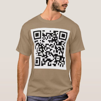 Nasser Furz QR-Code-Witz-Meme T-Shirt