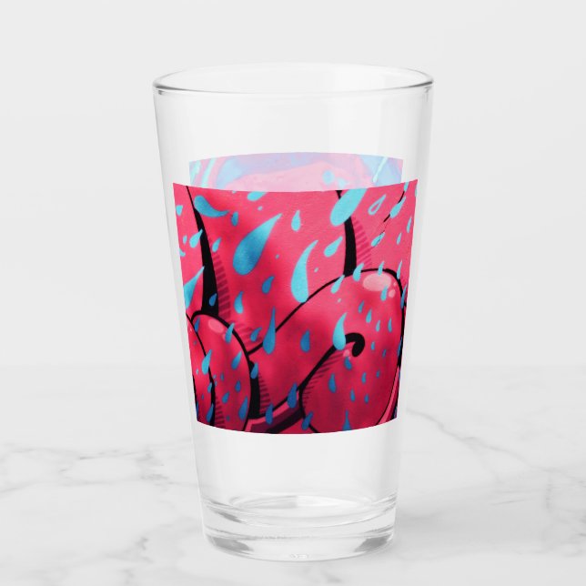 Nassfarbe Glas (Vorderseite)