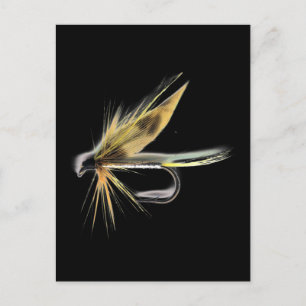 Nassfliegen (Cumming's) Postkarte