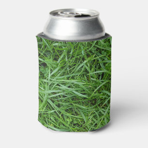 Nassgrüne Gras Dose Cooler Dosenkühler