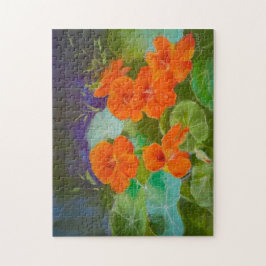 Nasturtium Bloom - Botanical Pastel