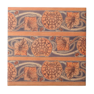 Nasturtium Burnt Orange Keramik Tile Fliese