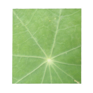 Nasturtium Leaf Notepad Notizblock