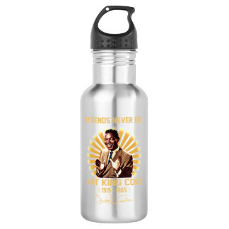 Nat King Cole Edelstahlflasche