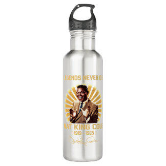 Nat King Cole Edelstahlflasche