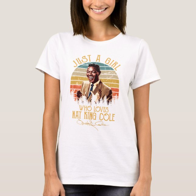 Nat King Cole T-Shirt (Vorderseite)