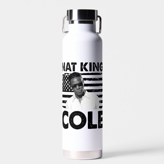 Nat King Cole Trinkflasche (Vorne)