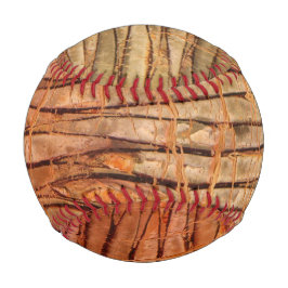 Natales tropisches Wickery Tree Bark Foto Baseball