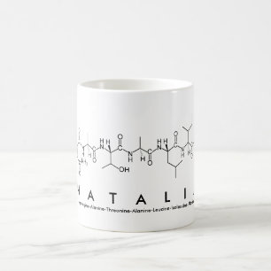 Natalia-Peptidnamen-Tasse Kaffeetasse
