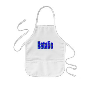 'Natalie' Name Aus Meerschweinchen, Kinderschürze