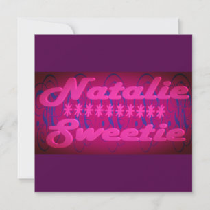 Natalie Sweetie Design tief lila