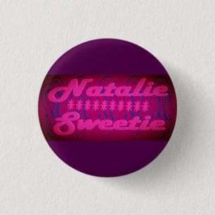 Natalie Sweetie Design tief lila Button