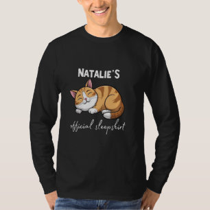 NATALIES Offizielles Cat Sleepshirt Pajamas Sleepw T-Shirt