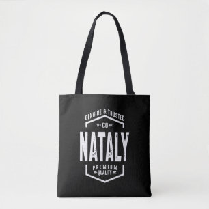 Nataly Personalisiert Name Geburtstagsgeschenk Tasche