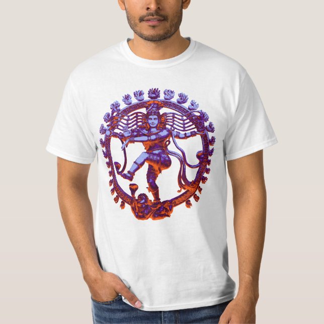 Nataraj Shiva Tanzen T - Shirt (Vorderseite)