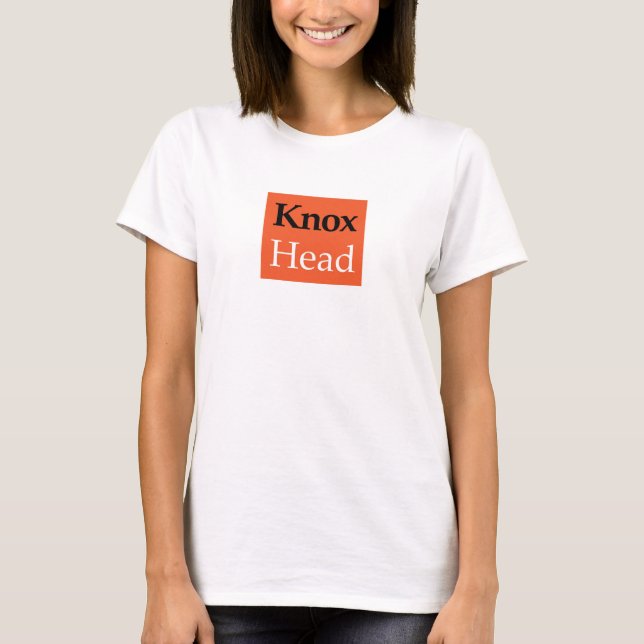 Natation synchronisée de T-SHIRT - tête de Knox (Devant)